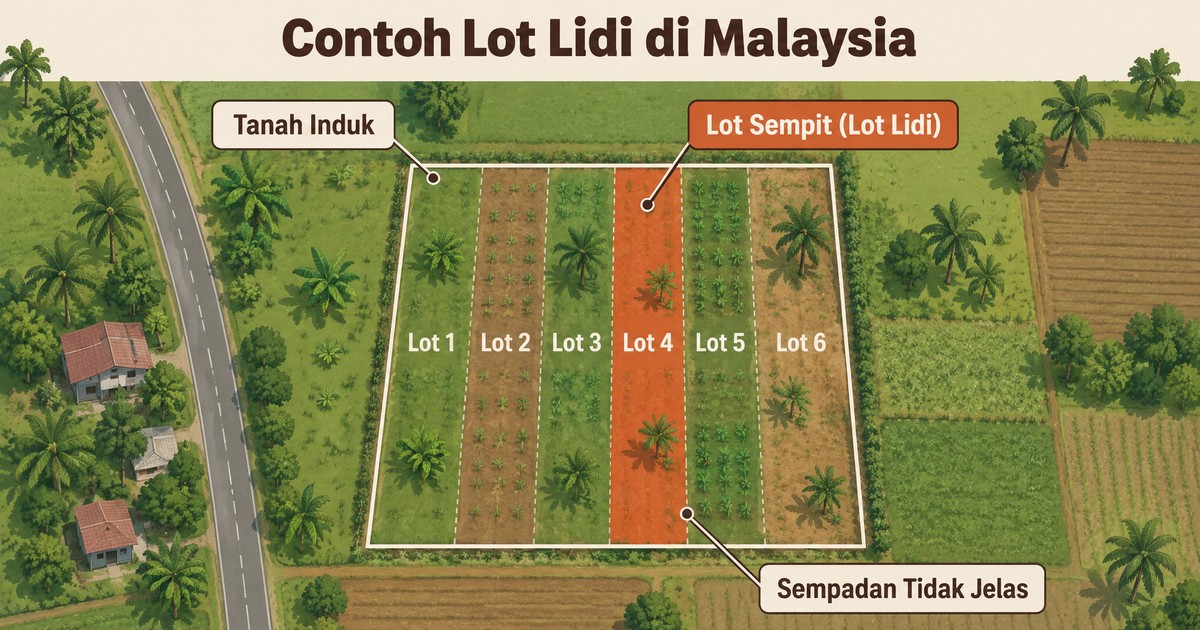 Lot Lidi: Tanah Murah yang Boleh Jadi Mahal Harganya