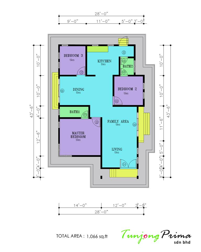 2 UNIT BANGLO 1 TINGKAT & 4 UNIT SEMI-D 1 TINGKAT DI LUBUK 